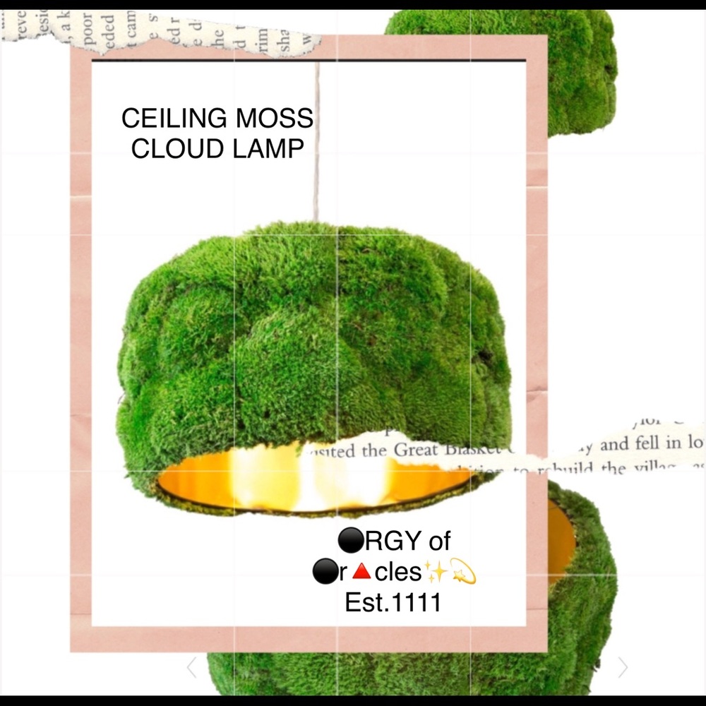 MOSS CLOUD CEILING LAMP